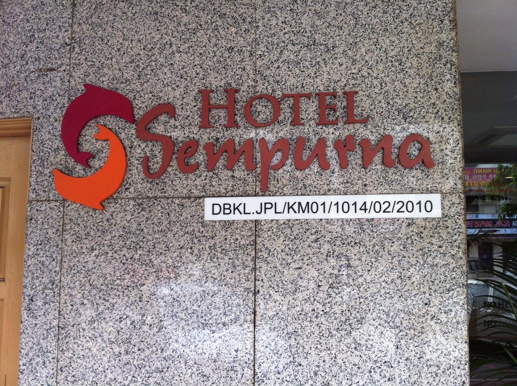 Hotel Sempurna Kuala Lumpur Eksteriør billede